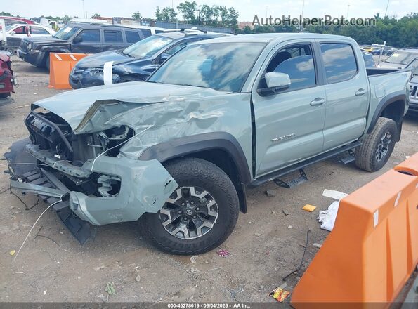 3TMCZ5AN7PM587590 2023 TOYOTA TACOMA Gray Передня ліва чверть