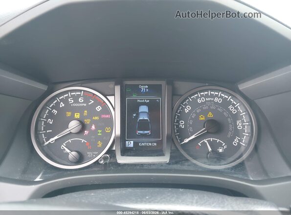 3TMCZ5AN7PM588979 2023 TOYOTA TACOMA Gray Rear seats view