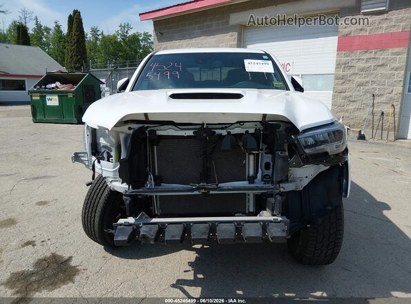 3TMCZ5AN7PM653572 2023 TOYOTA TACOMA White უკანა სალონის ხედი