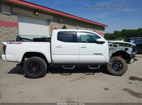 3TMCZ5AN7PM653572 2023 TOYOTA TACOMA White სალონის 360-გრადუსიანი ხედი