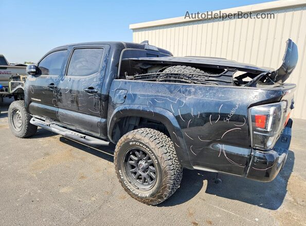 3TMCZ5AN8HM078304 2017 TOYOTA TACOMA Black Задня ліва чверть