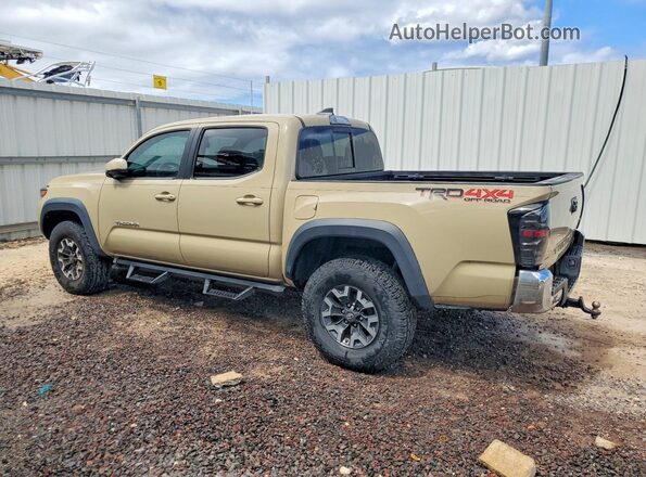 3TMCZ5AN8JM146168 2018 TOYOTA TACOMA Бежевый Задняя левая четверть