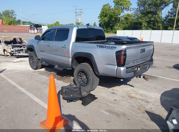 3TMCZ5AN8JM149765 2018 TOYOTA TACOMA Серый Задняя левая четверть