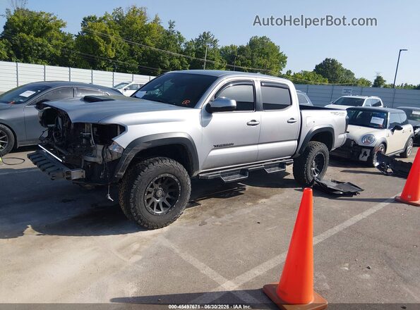 3TMCZ5AN8JM149765 2018 TOYOTA TACOMA Серый Передняя левая четверть