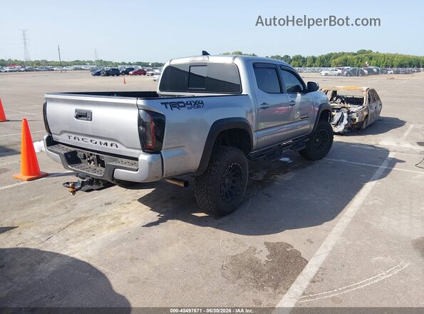 3TMCZ5AN8JM149765 2018 TOYOTA TACOMA Серый Задняя правая четверть