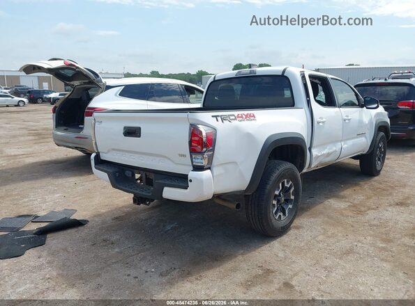 3TMCZ5AN8LM305631 2020 TOYOTA TACOMA Белый Задняя правая четверть