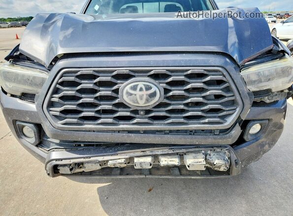 3TMCZ5AN8LM338337 2020 TOYOTA TACOMA Gray Սալոնի հետևի տեսք