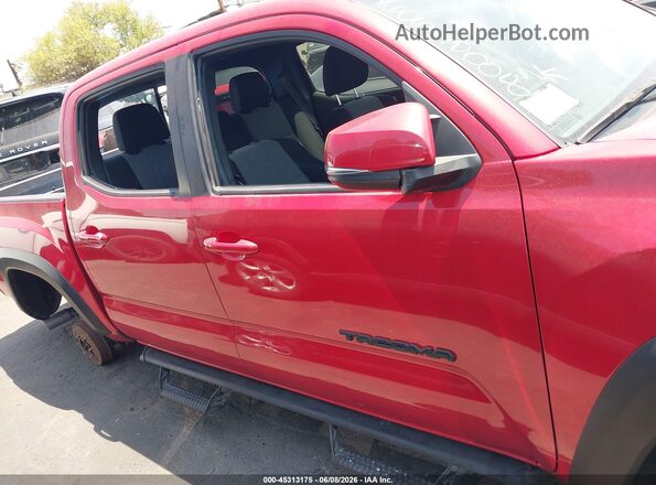 3TMCZ5AN8NM475023 2022 TOYOTA TACOMA Red Панорамний вид салону 360°