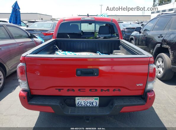 3TMCZ5AN8NM475023 2022 TOYOTA TACOMA Red 