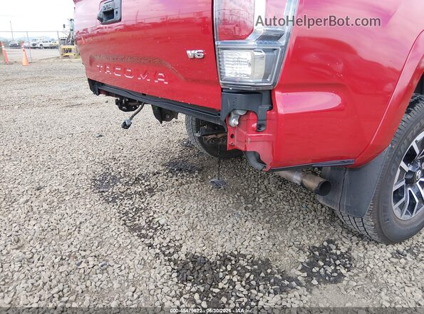 3TMCZ5AN8NM530716 2022 TOYOTA TACOMA Красный 