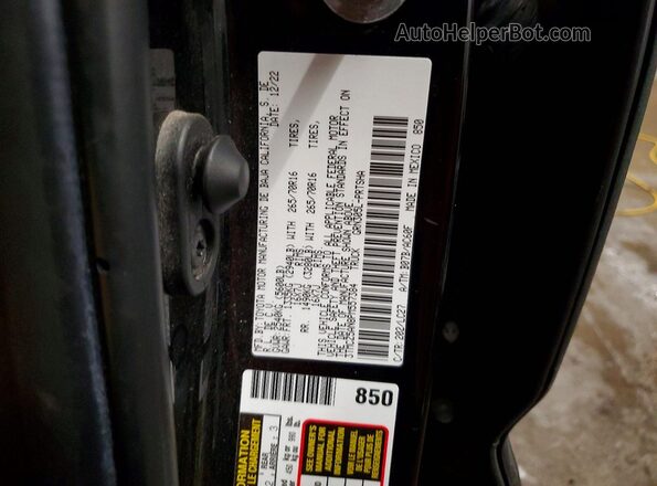 3TMCZ5AN8PM557384 2023 TOYOTA TACOMA Black Engine compartment view