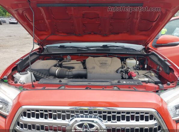 3TMCZ5AN9HM067358 2017 TOYOTA TACOMA Orange Вид ззаду