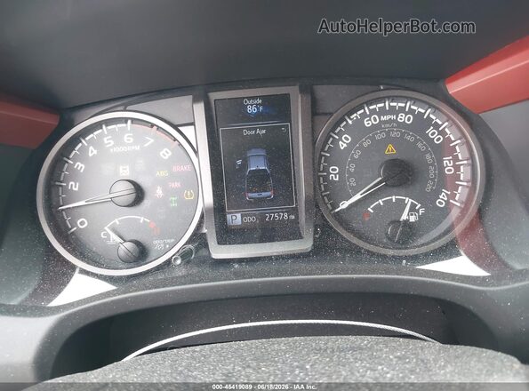 3TMCZ5AN9HM067358 2017 TOYOTA TACOMA Orange Вид задніх сидінь