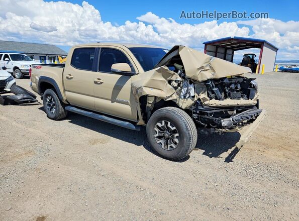3TMCZ5AN9HM114159 2017 TOYOTA TACOMA Beige Delantero derecho