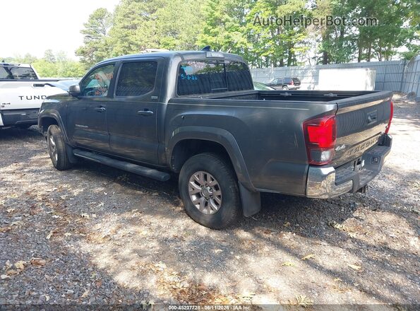 3TMCZ5AN9JM133414 2018 TOYOTA TACOMA Gray Задня ліва чверть