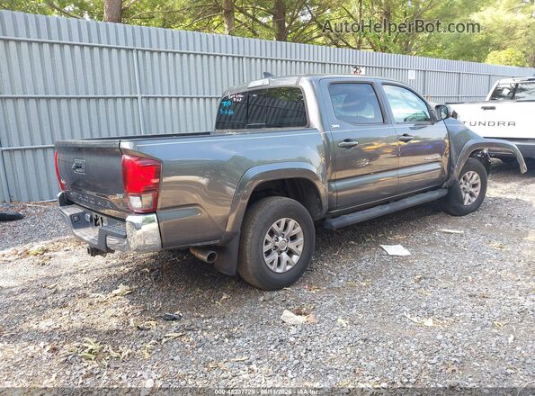 3TMCZ5AN9JM133414 2018 TOYOTA TACOMA Gray Задня права чверть