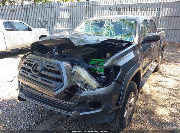 3TMCZ5AN9JM133414 2018 TOYOTA TACOMA Gray 