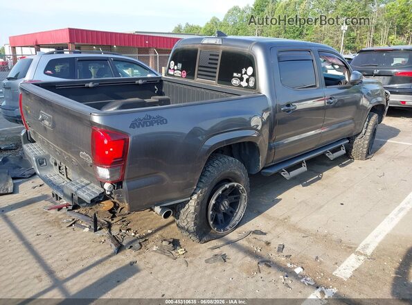 3TMCZ5AN9JM150844 2018 TOYOTA TACOMA Серый Задняя правая четверть