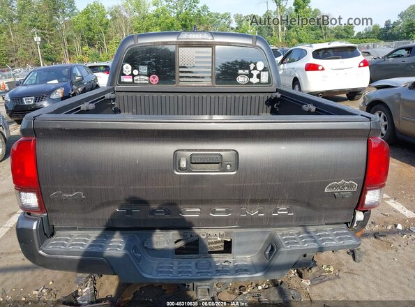 3TMCZ5AN9JM150844 2018 TOYOTA TACOMA Серый 