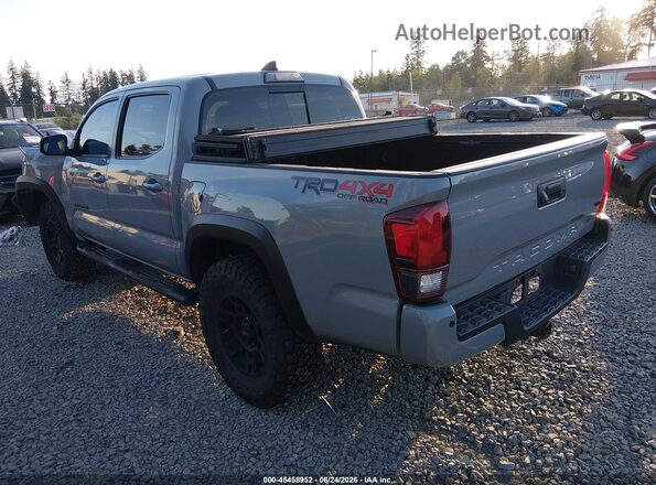 3TMCZ5AN9JM176392 2018 TOYOTA TACOMA Light Blue Trasero izquierdo