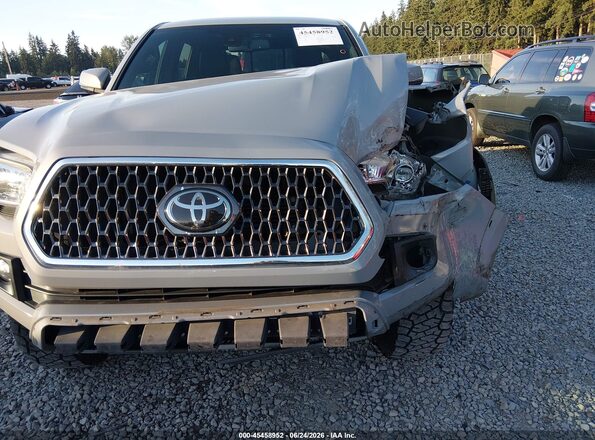 3TMCZ5AN9JM176392 2018 TOYOTA TACOMA Light Blue Vista frontal