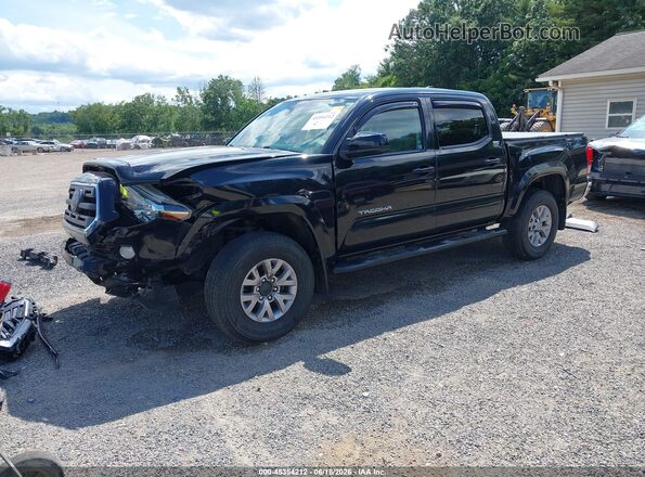 3TMCZ5AN9KM281645 2019 TOYOTA TACOMA Black Przód lewy
