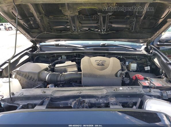 3TMCZ5AN9KM281645 2019 TOYOTA TACOMA Black Widok z tyłu