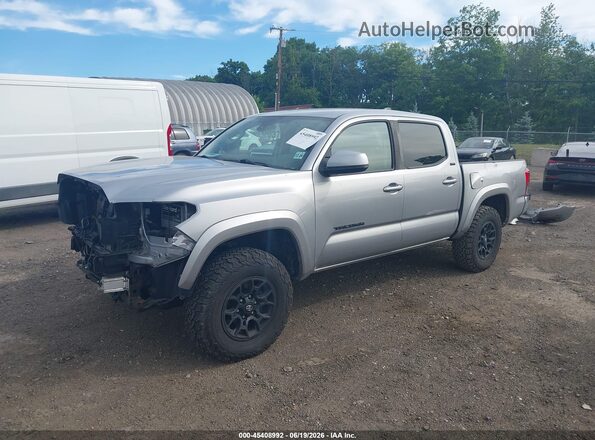 3TMCZ5AN9LM307730 2020 TOYOTA TACOMA Silver Front left