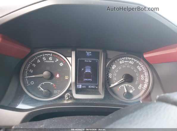 3TMCZ5AN9LM326407 2020 TOYOTA TACOMA White Вид задніх сидінь
