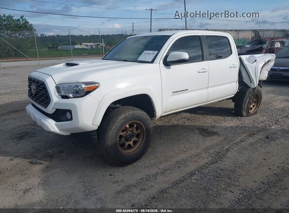 3TMCZ5AN9LM326407 2020 TOYOTA TACOMA White Передня ліва чверть