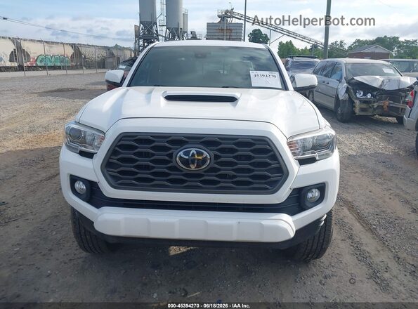 3TMCZ5AN9LM326407 2020 TOYOTA TACOMA White Вид щитка приладів