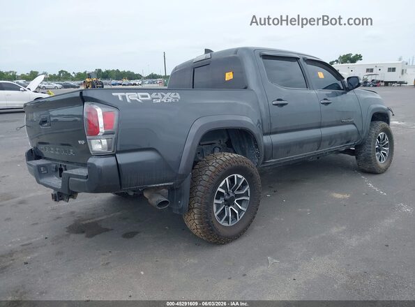 3TMCZ5AN9LM355258 2020 TOYOTA TACOMA Серый Задняя правая четверть