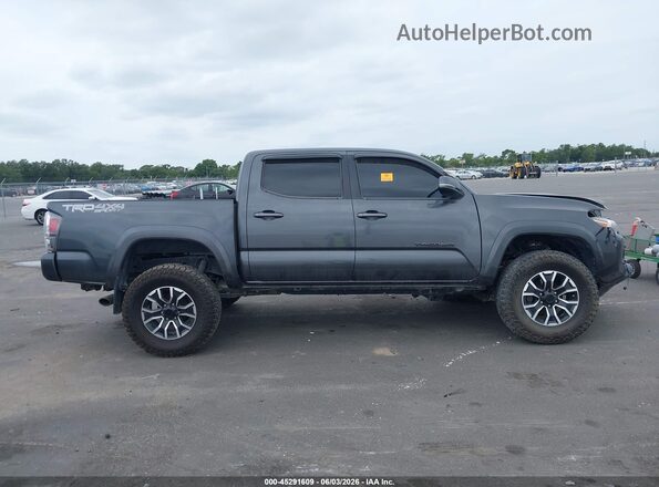 3TMCZ5AN9LM355258 2020 TOYOTA TACOMA Серый Вид задней части салона