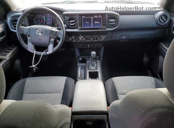 3TMCZ5AN9LM359309 2020 TOYOTA TACOMA Charcoal Dashboard view