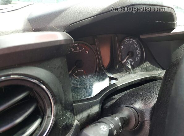 3TMCZ5AN9PM618516 2023 TOYOTA TACOMA Silver Instrument cluster view