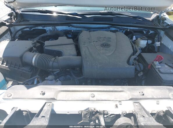 3TMCZ5AN9PM630830 2023 TOYOTA TACOMA White Հետևի տեսք