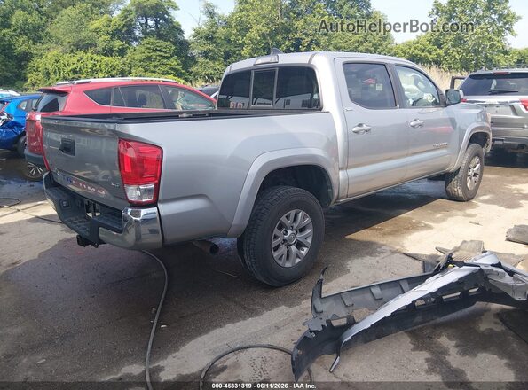 3TMCZ5ANXHM097680 2017 TOYOTA TACOMA Silver Հետևի աջ