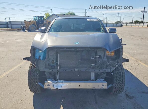 3TMCZ5ANXHM113036 2017 TOYOTA TACOMA Gray Front view