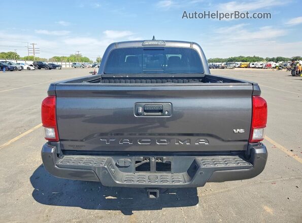3TMCZ5ANXHM113036 2017 TOYOTA TACOMA Gray Rear view