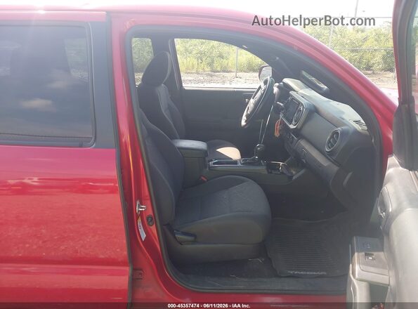 3TMCZ5ANXHM118804 2017 TOYOTA TACOMA Red Vista interior delantera