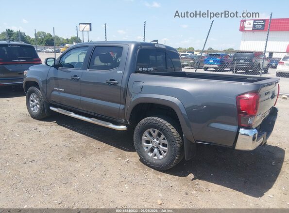 3TMCZ5ANXJM184579 2018 TOYOTA TACOMA Gray Rear left