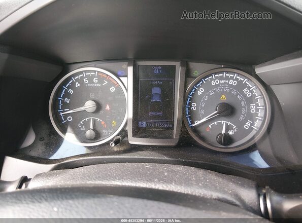 3TMCZ5ANXLM318204 2020 TOYOTA TACOMA Red Հետևի նստատեղերի տեսք