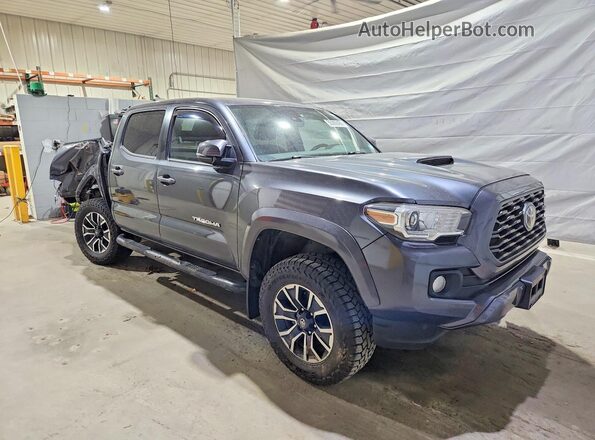 3TMCZ5ANXMM404419 2021 TOYOTA TACOMA Gray Delantero derecho