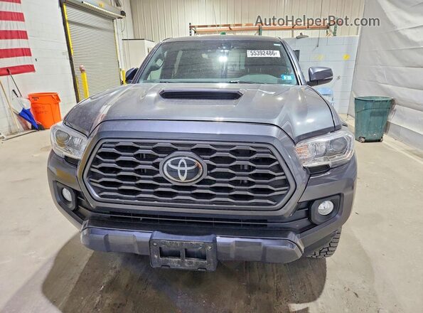 3TMCZ5ANXMM404419 2021 TOYOTA TACOMA Gray Vista frontal