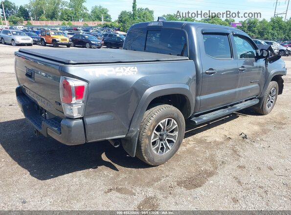 3TMCZ5ANXMM442748 2021 TOYOTA TACOMA Gray Հետևի աջ