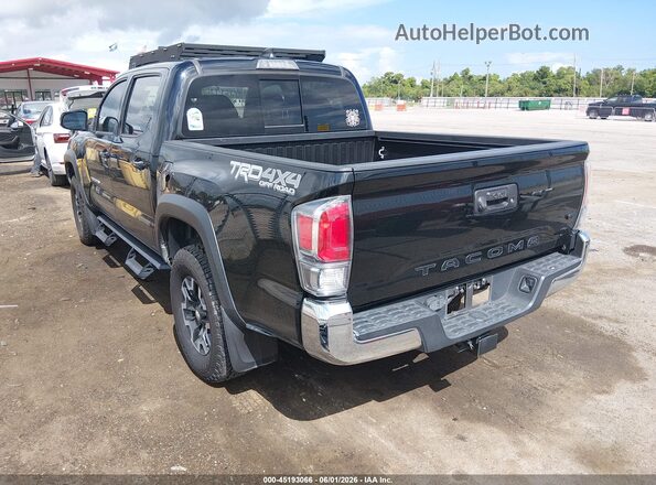 3TMCZ5ANXMM451966 2021 TOYOTA TACOMA Black Rear left