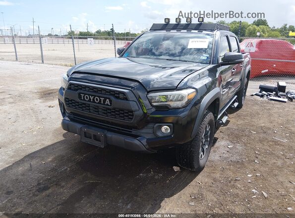 3TMCZ5ANXMM451966 2021 TOYOTA TACOMA Black Front left