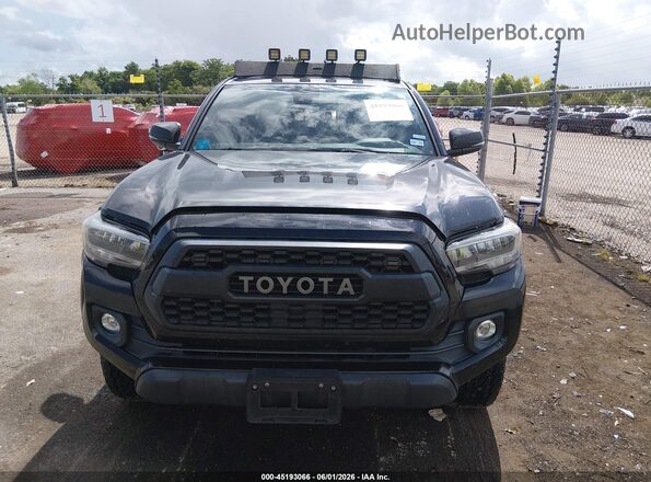 3TMCZ5ANXMM451966 2021 TOYOTA TACOMA Black Rear interior view