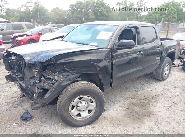 3TMCZ5ANXPM633347 2023 TOYOTA TACOMA Black Առջևի ձախ երեք քառորդ տեսարան