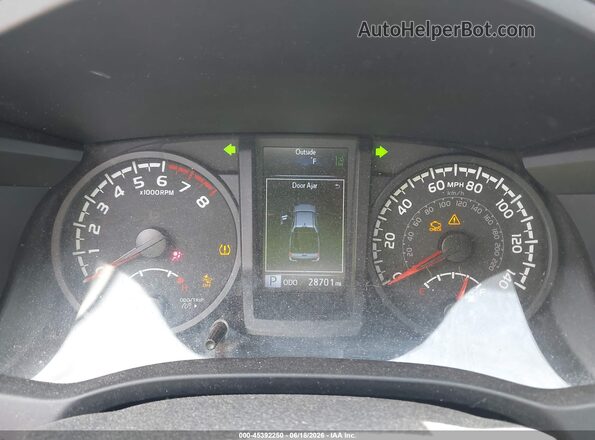 3TMCZ5ANXPM633347 2023 TOYOTA TACOMA Black Հետևի նստատեղերի տեսք
